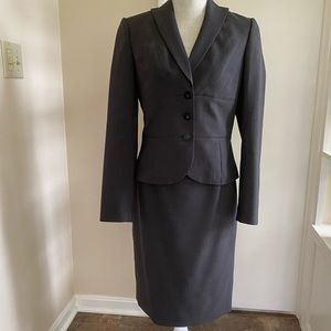 Stunning Calvin Klein charcoal gray suit